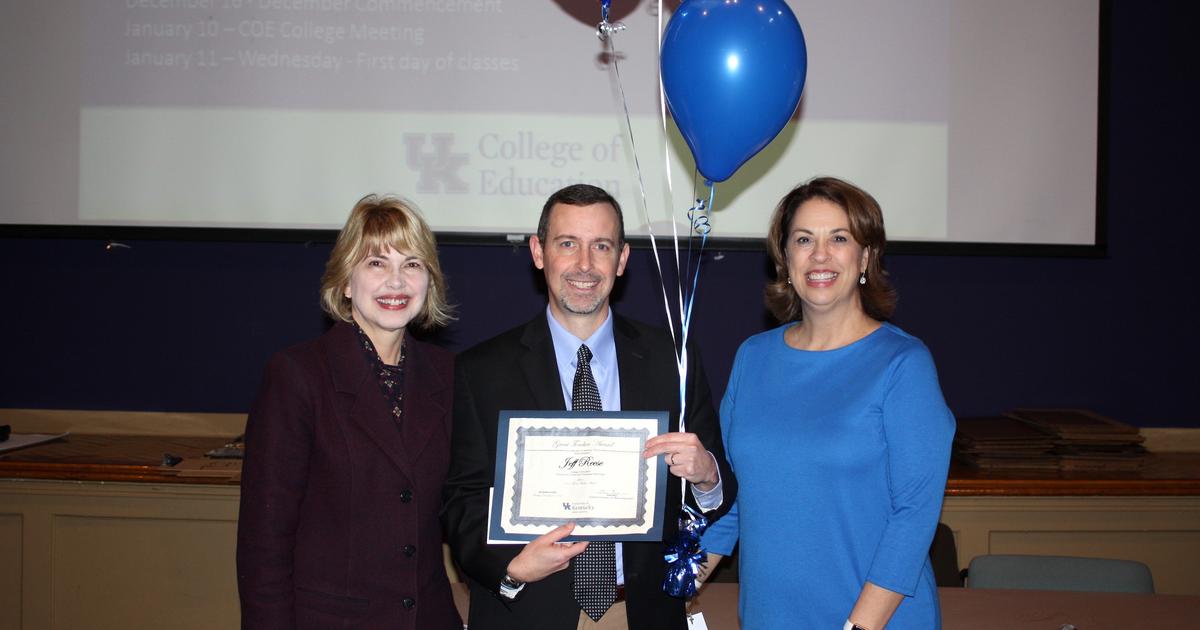 VIDEO Why UK's Jeff Reese Is So Committed to Serving Students UKNow